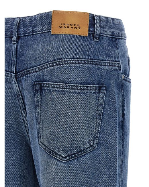 Belvira Jeans Celeste di Isabel Marant in Blue