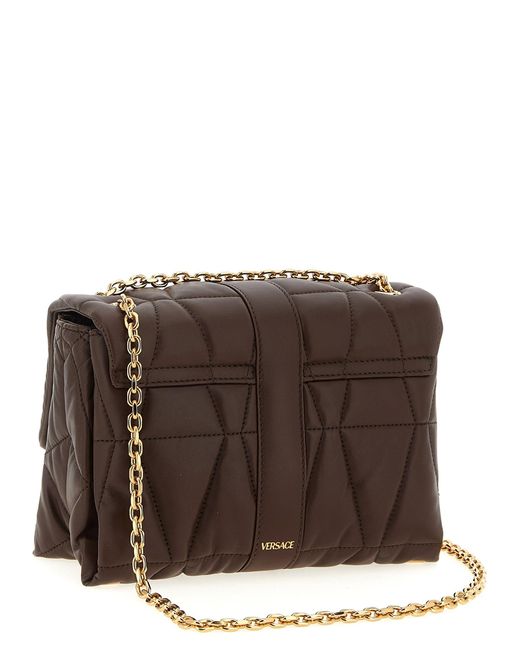 Kleio Borse A Spalla E Tracolla Marrone-Donna di Versace in Brown