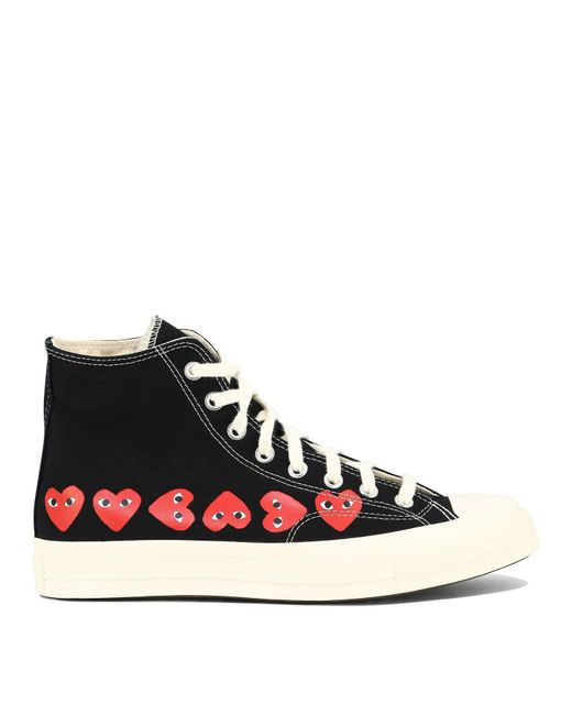 COMME DES GARÇONS PLAY Black Sneakers for men