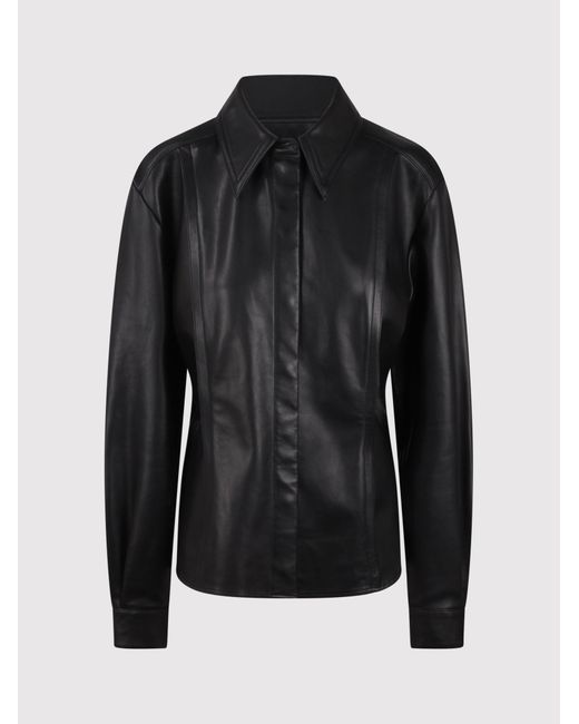 Alberta Ferretti Black Shirt Jacket