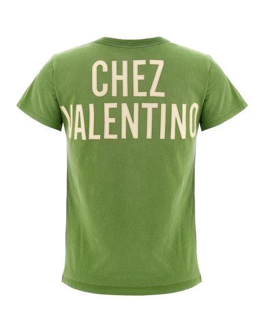 Valentino Garavani Green Chez T-Shirt