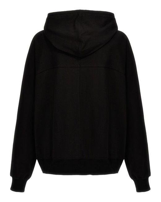 Rick Owens Windbreaker Sweatshirt in Black for Men | Lyst