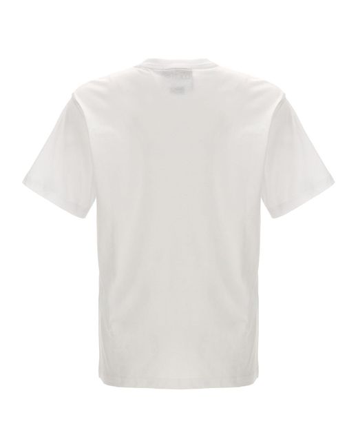 Versace Jeans Couture Logo T-shirt in White for Men | Lyst