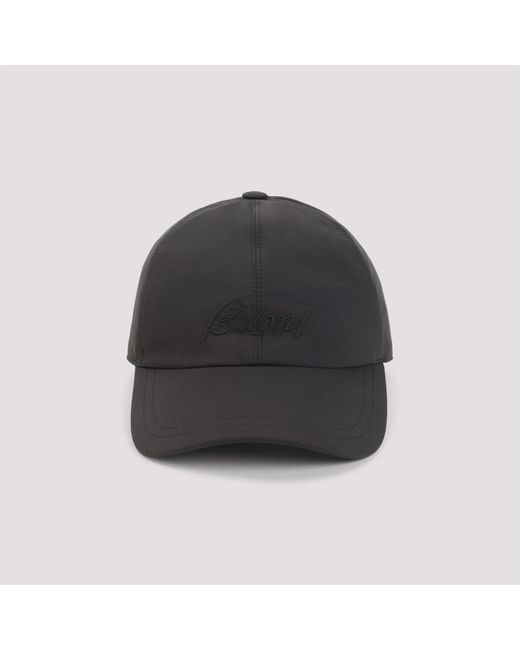 Brioni Black Hat for men