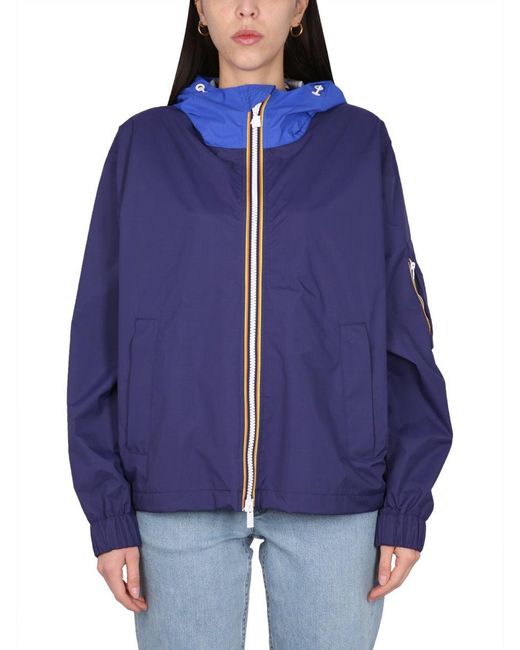 K-Way Blue Claudey Jacket