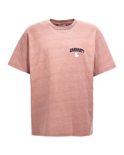 Carhartt Pink Duckin T-Shirt for men