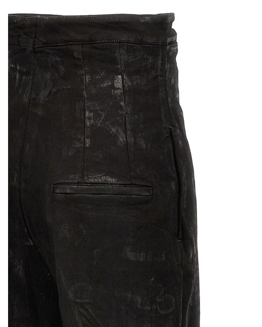 Dirt Bolan Jeans Nero di Rick Owens in Black