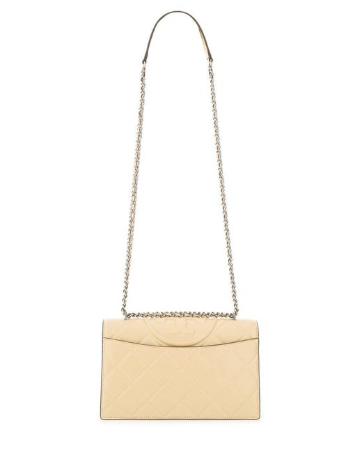 "Fleming" Bag-Donna di Tory Burch in Natural