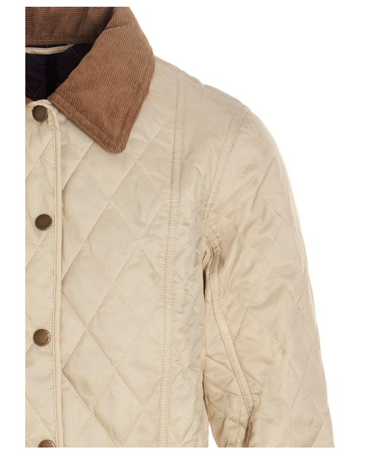 Liddesdale Trench E Impermeabili Beige di Barbour in Natural