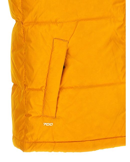 The North Face 1996 Retro Nuptse Gilet in Orange for Men | Lyst