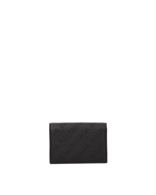 Balenciaga Wallets Leather Black