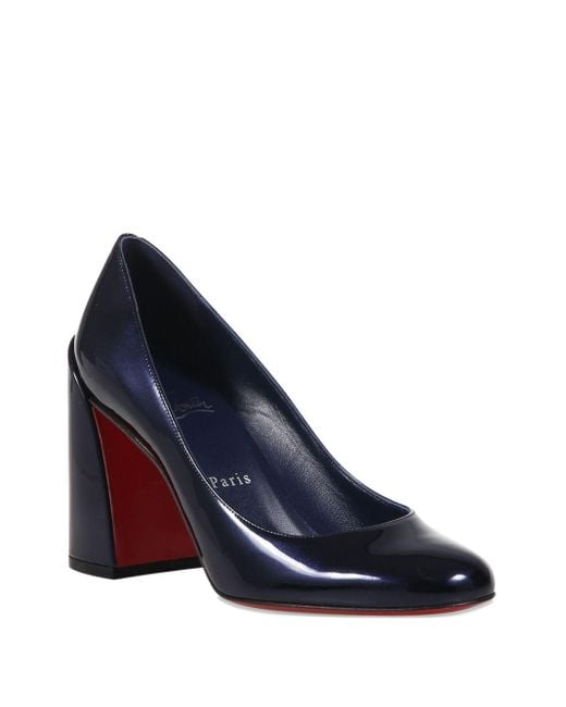 Christian Louboutin Blue Pumps And