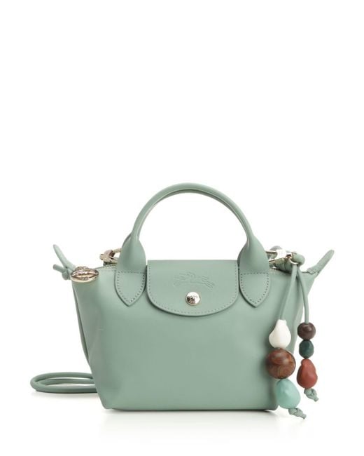 Longchamp Green Le Pliage Xtra Handbags Light
