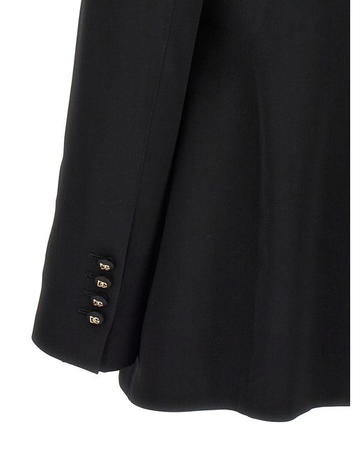 Turlington Blazer And Suits Nero di Dolce & Gabbana in Black