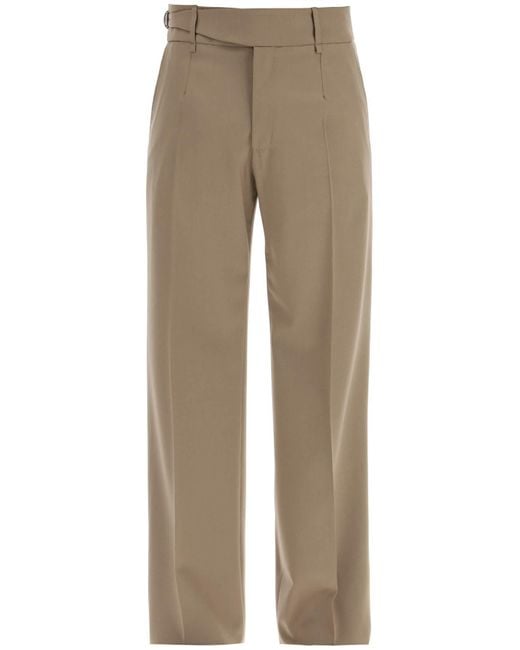 Dolce & Gabbana Natural Tailored Stretch Trousers for men