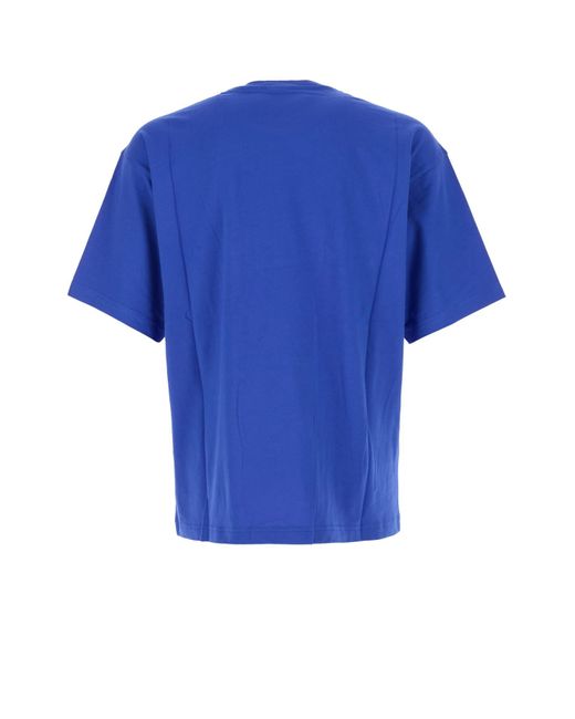 Champion Blue Crewneck Printed T-Shirt for men
