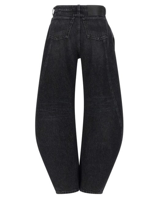 Low Waist Jeans Nero-Donna di Jean Paul Gaultier in Blue