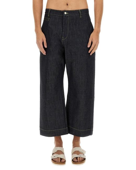 Studio Nicholson Black Pantalone for men