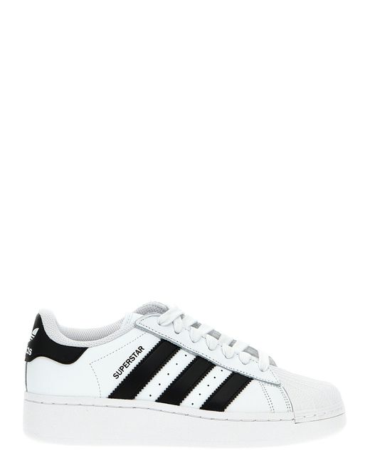 Adidas Originals White Superstar Xlg Sneakers