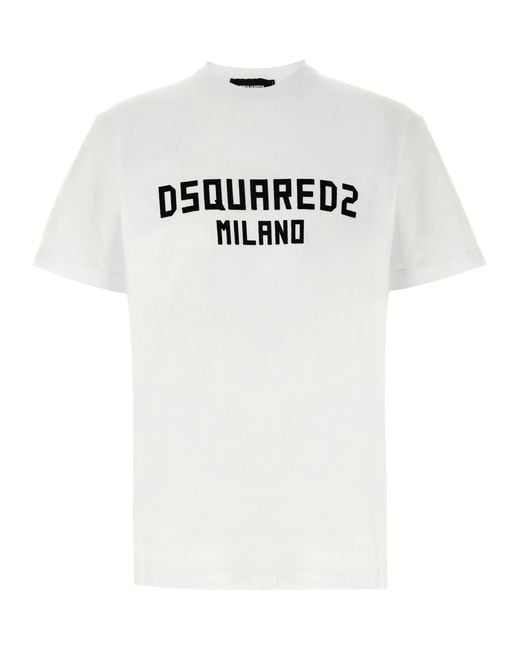 DSquared² Gray 'Cool Fit' T-Shirt for men