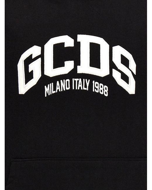 Logo Loose Felpe Nero di Gcds in Black da Uomo