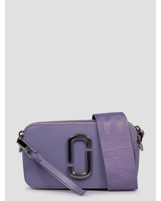 Marc Jacobs Purple The Utility Snapshot Bag
