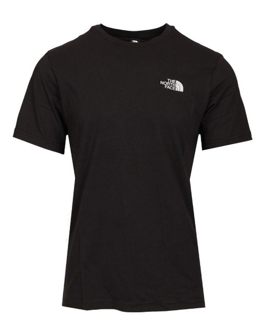 The North Face Black Nse Reflective Box T-Shirt for men