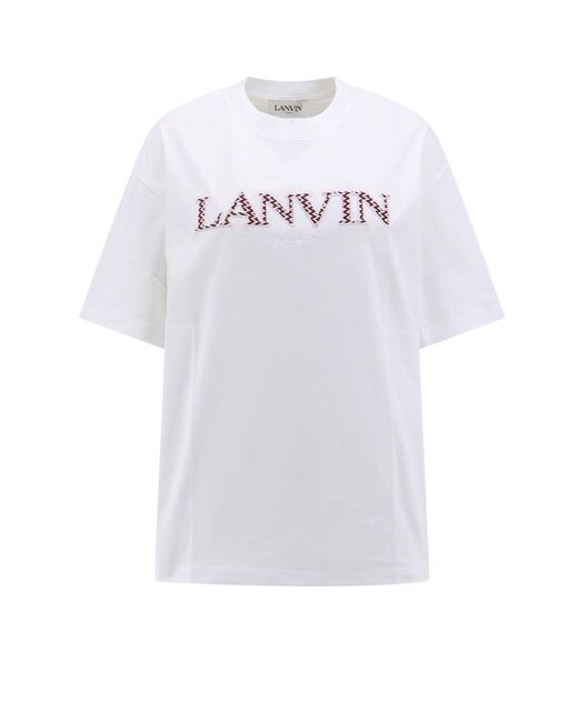 T-SHIRT di Lanvin in White