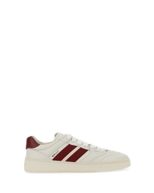 Bally White Rebby" Sneaker