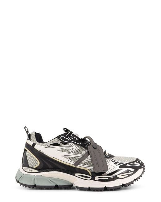 Off-White c/o Virgil Abloh White Ow Be Right Back Mesh And Synthetic Leather Sneakers for men