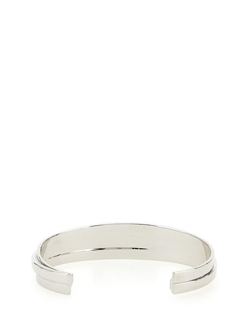 MM6 by Maison Martin Margiela White 'Numeric' Bracelet