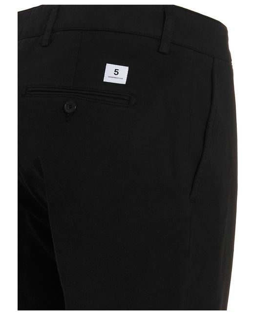 Department 5 Black 'mike' Trousers for men