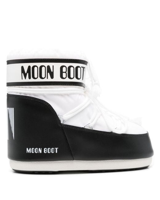 Moon Boot White Icon Low Snow Boots