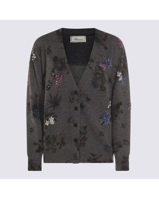 Blumarine Black Wool Knitwear
