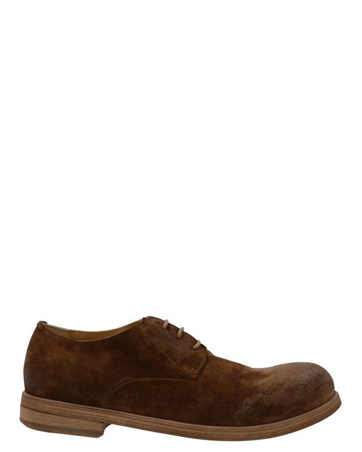 Zucca Media Flat Shoes Marrone di Marsèll in Brown da Uomo