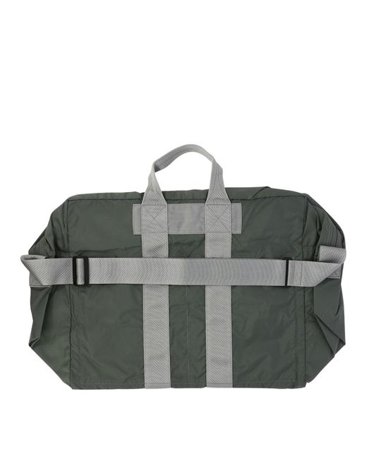 Porter-Yoshida and Co Gray "Flex 2 Way" Duffle Bag for men