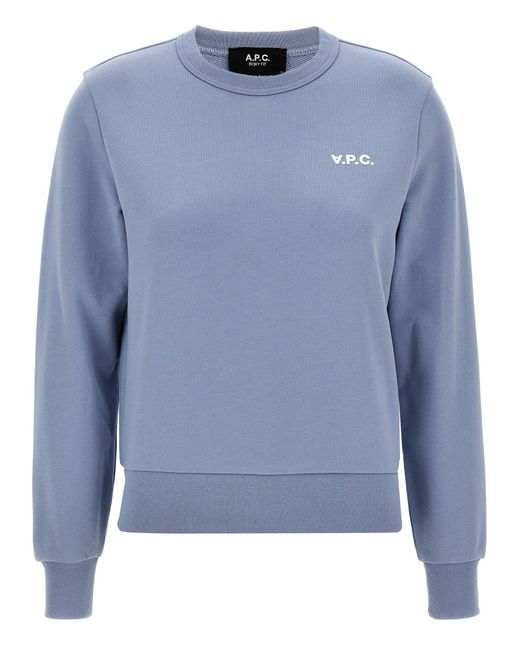 Boxy Petit Vpc Felpe Celeste-Donna di A.P.C. in Blue