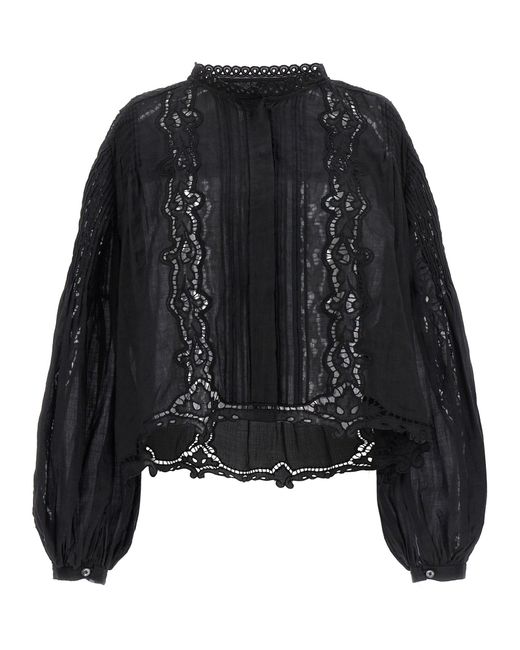 Isabel Marant Black 'Kubra' Shirt