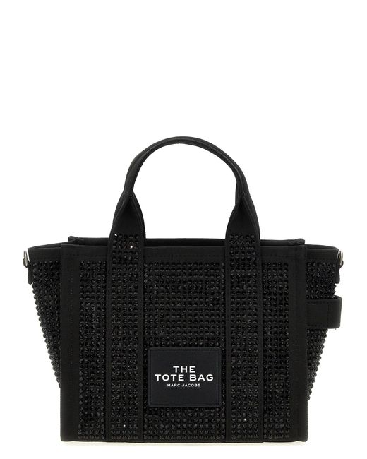 The Crystal Canvas Small Tote Borse A Mano Nero-Donna di Marc Jacobs in Black