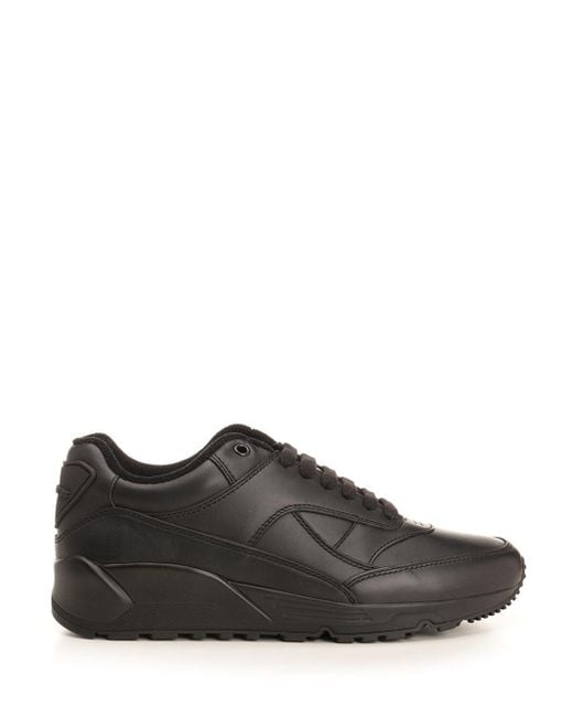 Saint Laurent Black Bump Sneakers for men