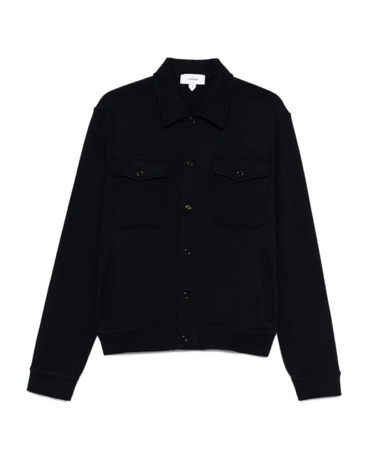 Lardini Blue Jacket With Pockets