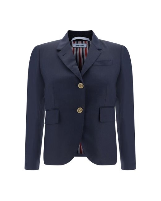 Thom Browne Blue Blazer Jacket