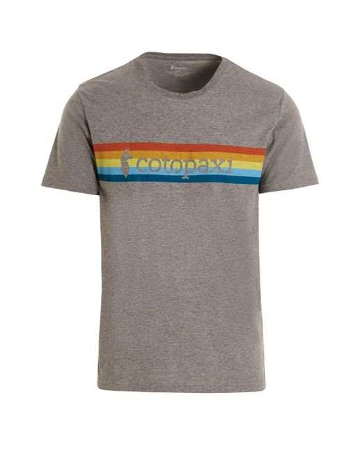 COTOPAXI Gray T-shirt 'on The Horizon' for men