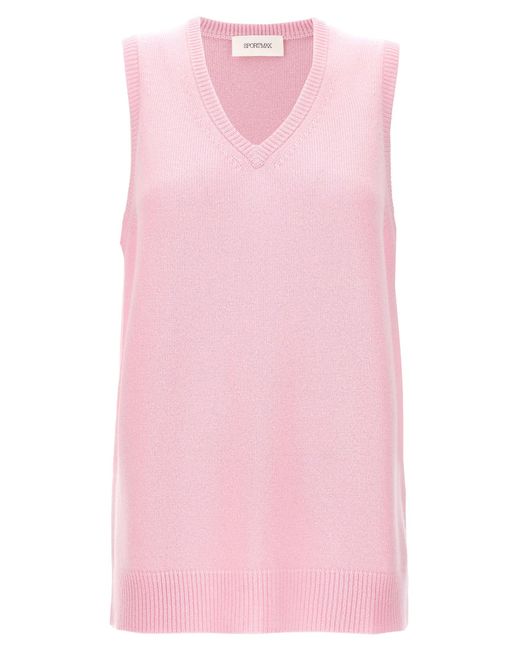 Sportmax Pink 'Gimmy' Vest