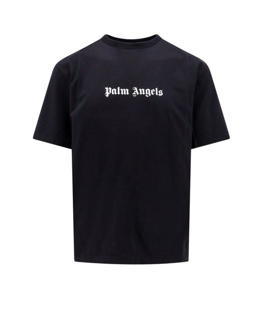Palm Angels Black T-Shirt for men