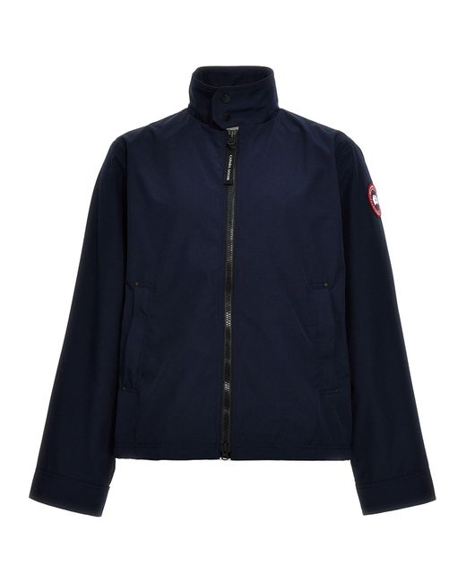 Canada Goose Blue Burnaby Chore Casual Jackets, Parka for men