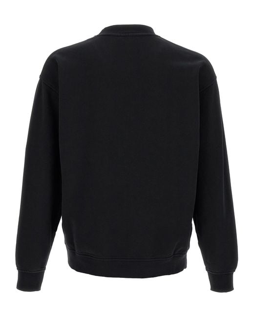DIESEL Black Boxt-N5 Sweatshirt for men