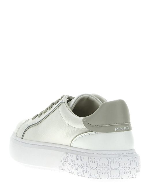 Pinko White Yoko 01 Sneakers