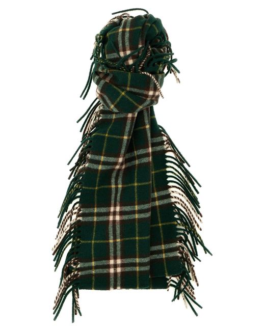 Burberry Green Check Scarf Scarves, Foulards for men