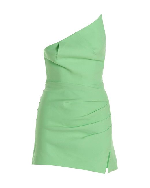 Roland Mouret Green Asymmetric Dress